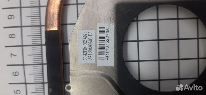 Радиатор для ноутбука acer 60.4ZF04.002