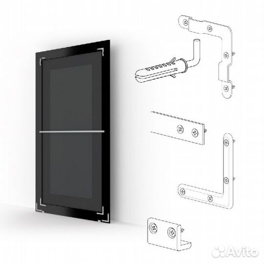 Зеркало Evoform Exclusive-G Floor 189х79 Медный э