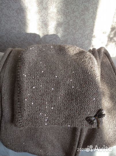 Комплект шапка+ снуд