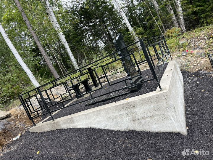 Благоустройство мест захоронения