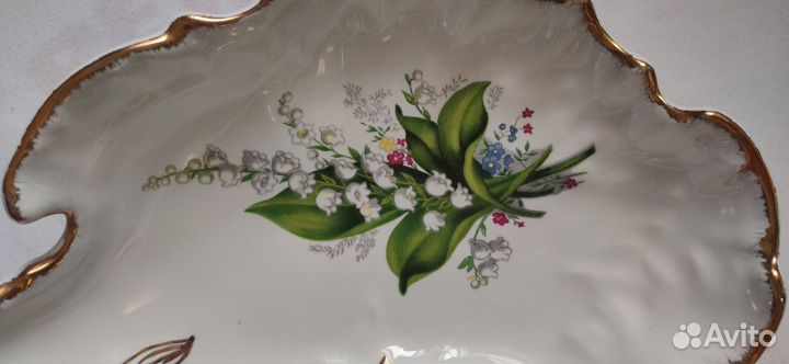 Менажница фарфор