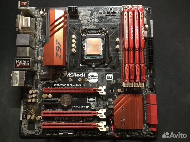 ASRock z97m + i7 4790k + 16gb