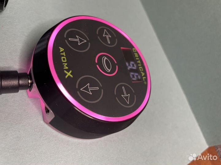 Блок питания для тату машин Critical Atom X Black
