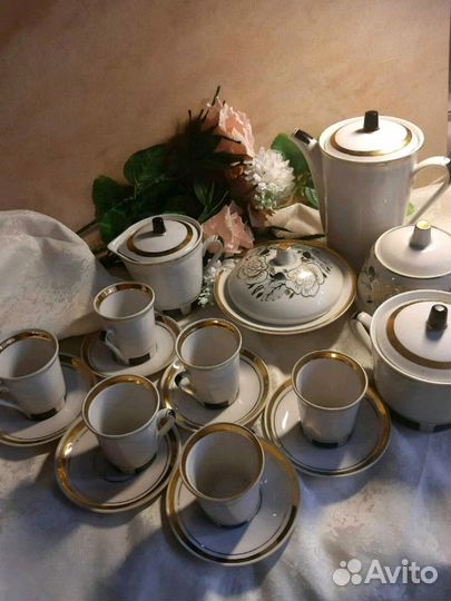 Кофейный набор Городецкого фз. из 11 предметов