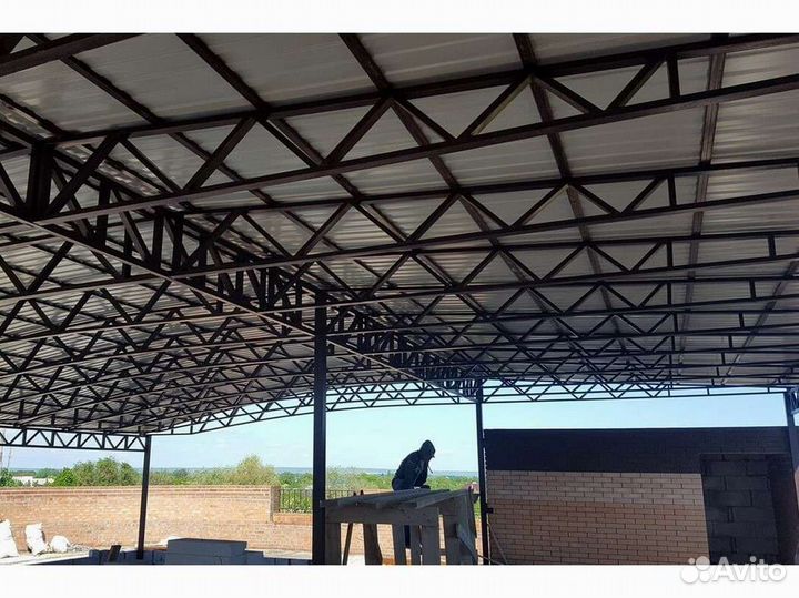 Навесы под ключ