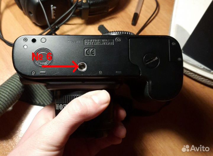 Заглушка на фотокамеру Canon Eos 3