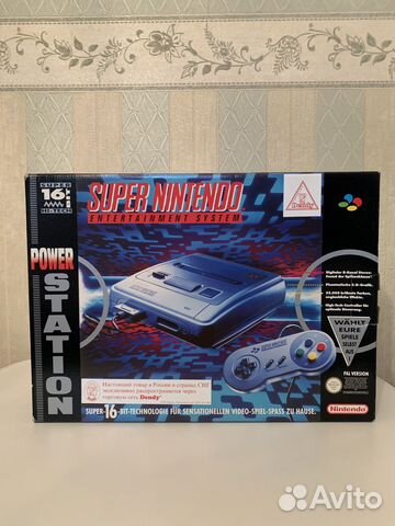 Приставка Super Nintendo Entertainment System купить в Москве ...