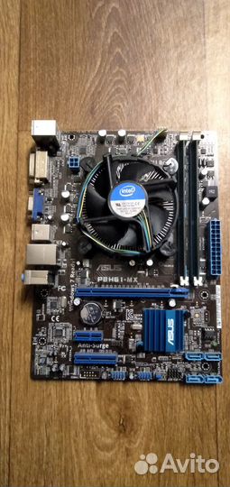 Asus P8H61-MX + i3+4 Gb Ram