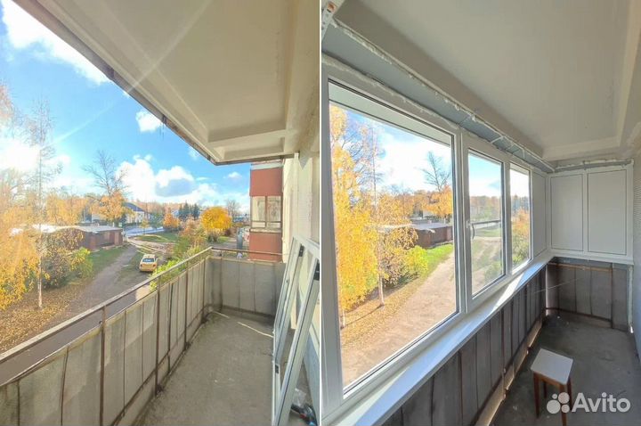 Остекление и утепление балконов и лоджий. Окна пвх