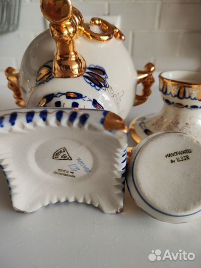 Самовар СССР Гжель