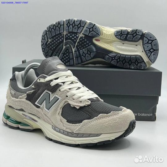 Кроссовки New Balance 2002R Grey (Арт.31196)