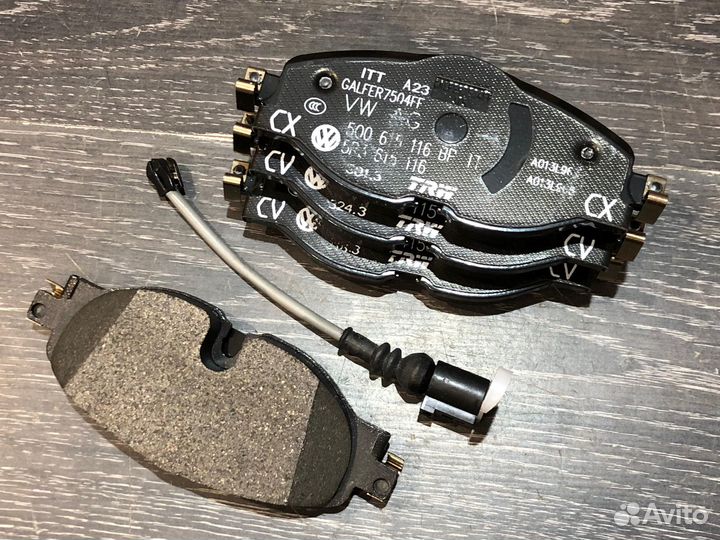 Колодки перед MQB 312 282