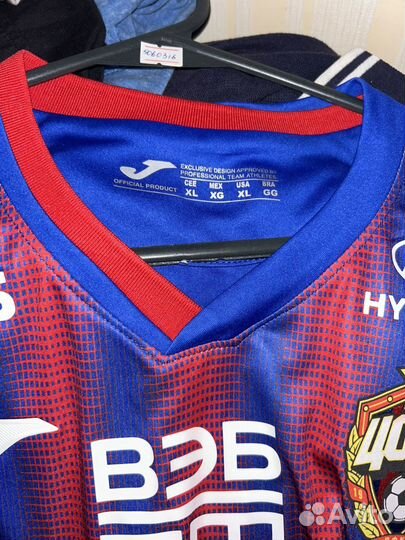 Футболка игровая пфк цска