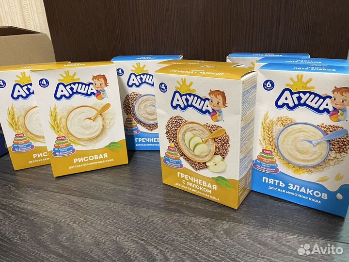 Детское питание агуша