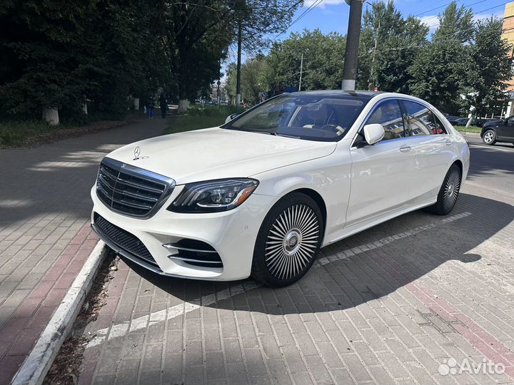 Mercedes-Benz S-класс 4.0 AT, 2019, 42 000 км