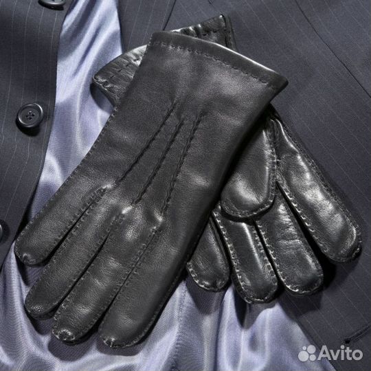 Мужские кожаные перчатки Southcombe