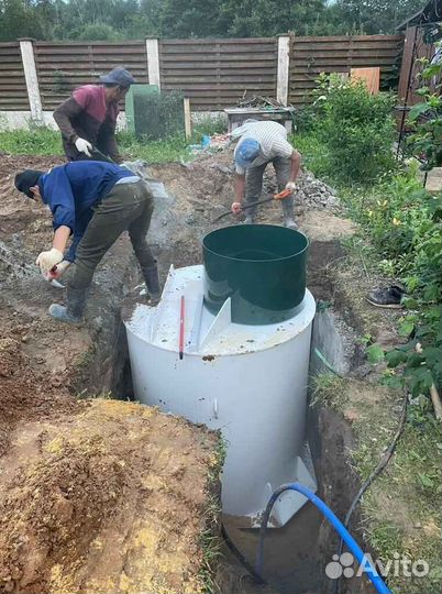 Установка септика / Септик под ключ с гарантией