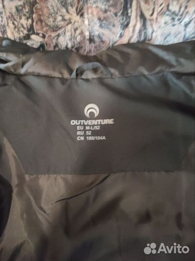 Куртка зимняя мужская 52 бу