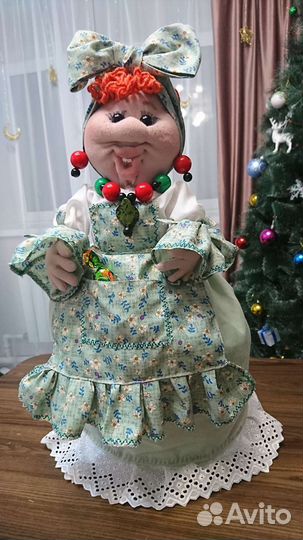 Кукла грелка на чайник