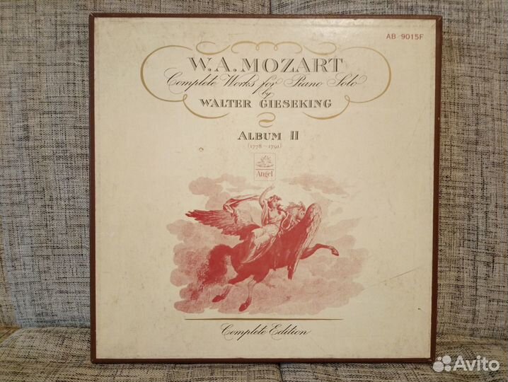 Виниловые пластинки Моцарт. Комплект 11 пластинок