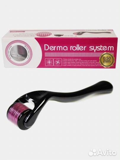 Derma Roller Механический мезороллер для лица