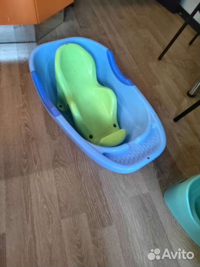 Горшок, ванночка и горка