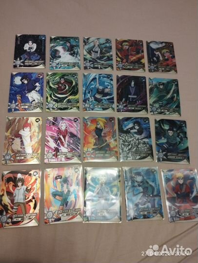 Карточки Наруто HR, UR, OR, AR