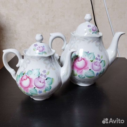 Чайники фарфоровые СССР