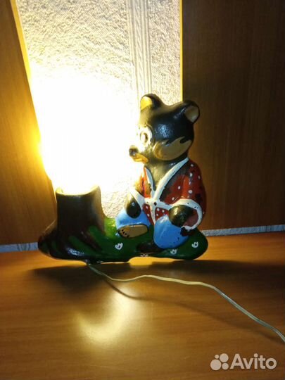 Вещь СССР Оригинальный ретро детский ночник