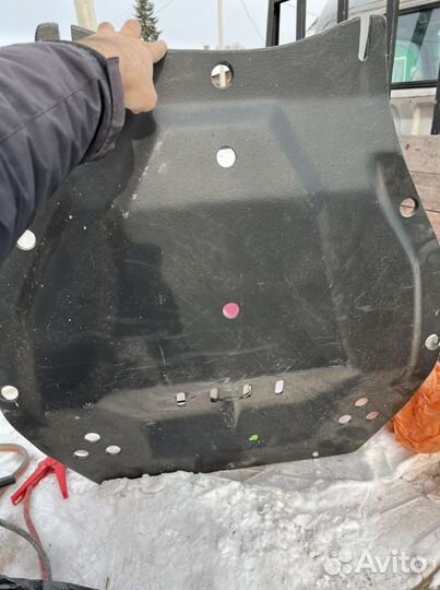 Защита двигателя mitsubishi outlander с2008-2011