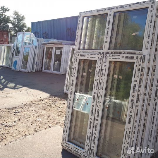 Окна пластиковые пвх бу неликвид