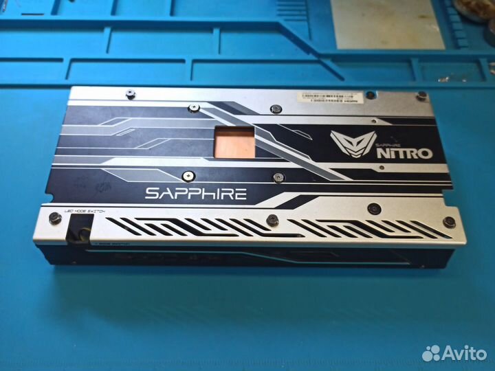 Sapphire Nitro + Radeon RX 480 8GB кулеры и охлад
