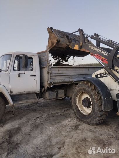 Торф перегной, земля плодородная, щебень, песок