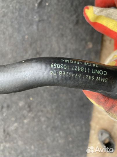 Шланг системы охлаждения подвод 1 BMW X5 E70