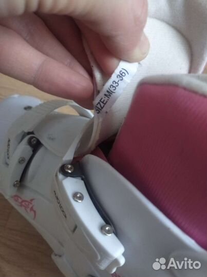 Коньки детские для девочки 34