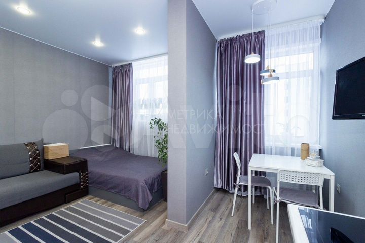 Квартира-студия, 25,4 м², 16/19 эт.