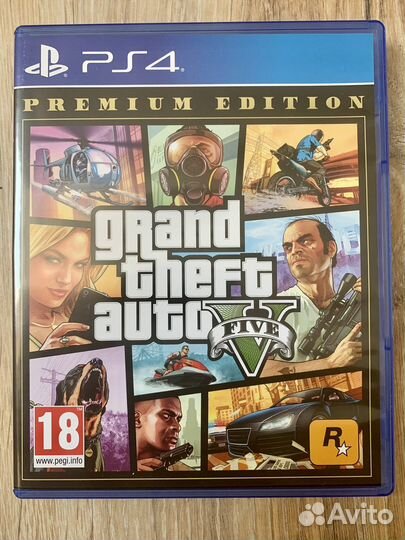 Игры для приставок ps4 GTA 5