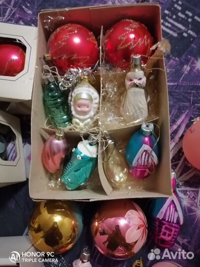 Елочные игрушки СССР