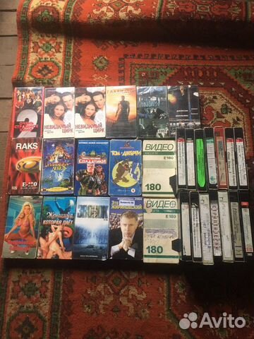 Видеокасеты б/у