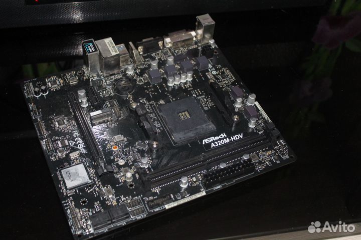 Материнскую плату A320M-HDV Asrock AM4