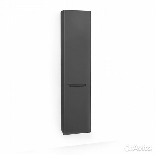 Пенал для ванной laparet Sinergia антрацит 152x34