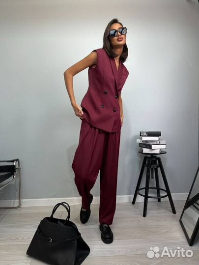 Костюм двойка брюки жилет