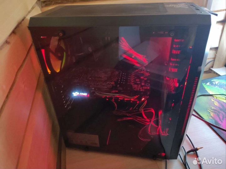 Игровой пк на intel i3-9100f/ amd rx 570 4gb/ 16gb