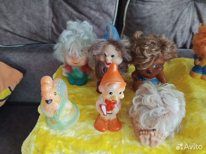 Резиновые игрушки СССР