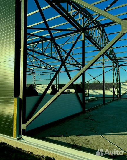 Ангар, каркас ангара