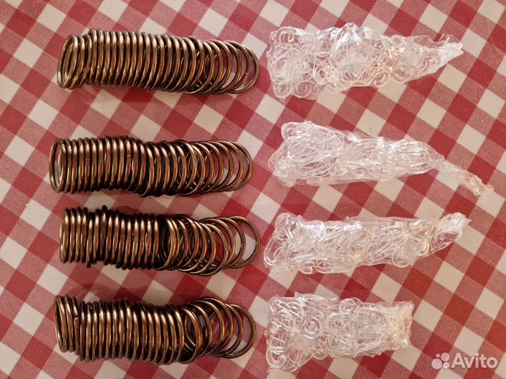 Кольца для карниза с крючками