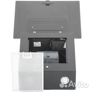 Вытяжка наклонная Faber AIR BK A60 969398 Черный