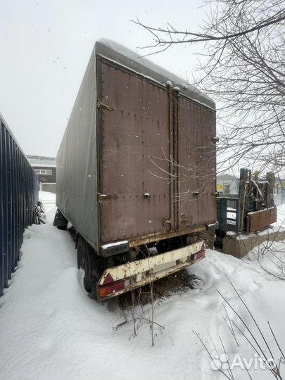 Прицеп цельнометаллический фургон Kogel ZFHB18, 1995