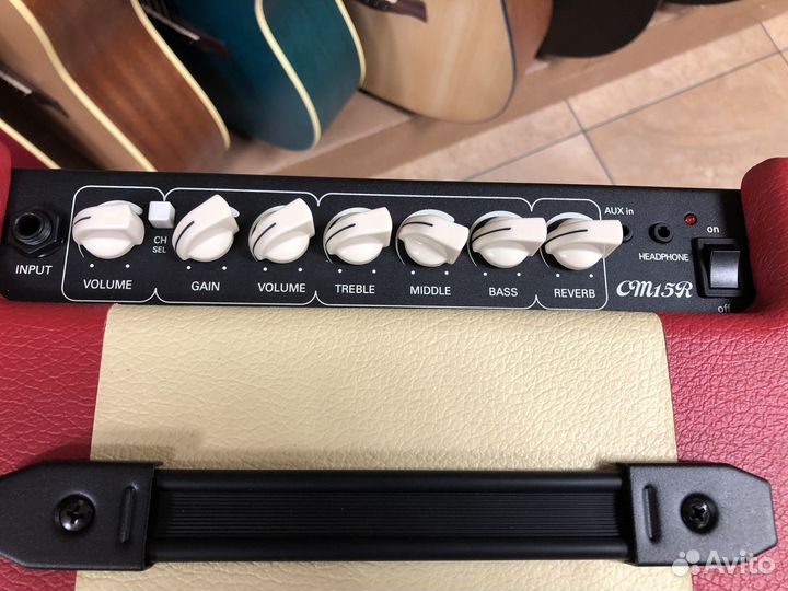 Комбоусилитель Cort CM15R-EU-DR, 15Вт, (красный)