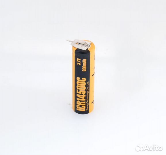 Аккумулятор ET ICR14500C-TP (3.7В, 800мАч )